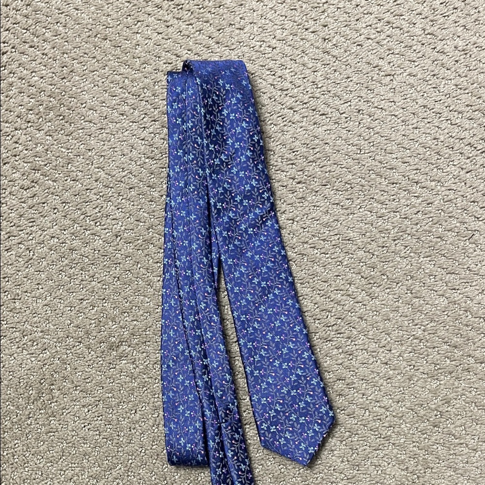 Ted Baker London Blue Floral Tie